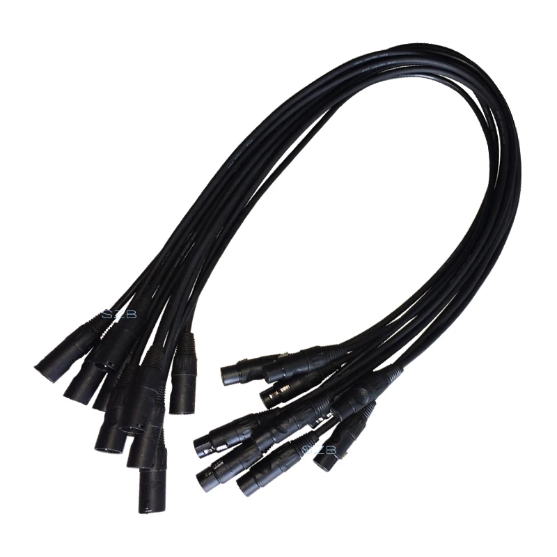 Кабель dmx для подключения сигнала DMX 3 pin длина 1 метр кабель 5 фута XLR сцены