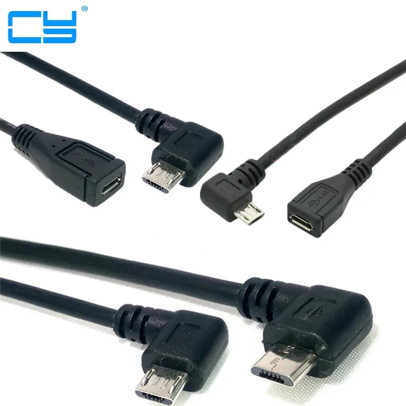 Удлинитель Micro USB 3. 0 5Pin папа мама|left angle|usb 2.0male to female usb |