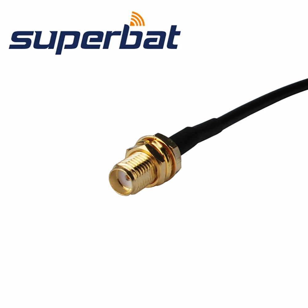 Superbat RF коаксиальный кабель 5 шт. внутренний разъем SMA перегородки для TS9 мужской