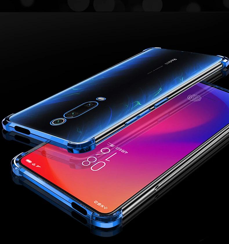 Противоударный чехол KEYSION для Xiaomi mi 9T 9T Pro A3 CC9e с защитой от ударов и ударов, прозрачный чехол для Red mi Note 7 8 7s K20 K20 pro