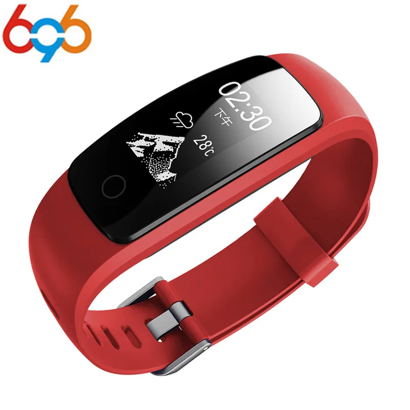 696 id107 plus hr Bluetooth Смарт-браслет пульсометр фитнес-трек Veryfit 2 0 приложение