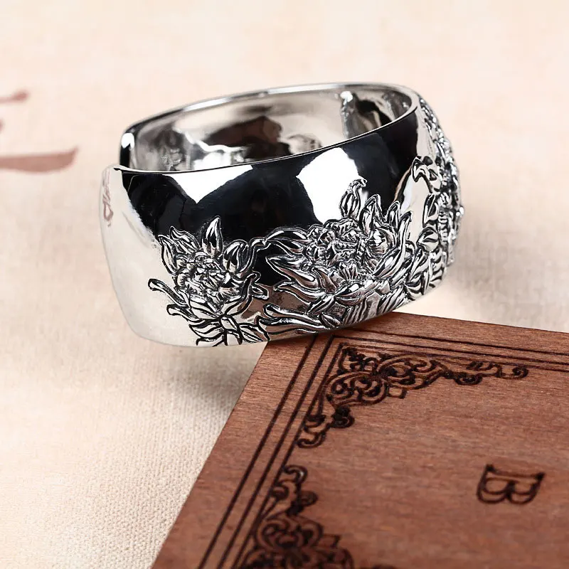 Женские браслеты из серебра 925 пробы RADHORSE изысканные ювелирные изделия китайский