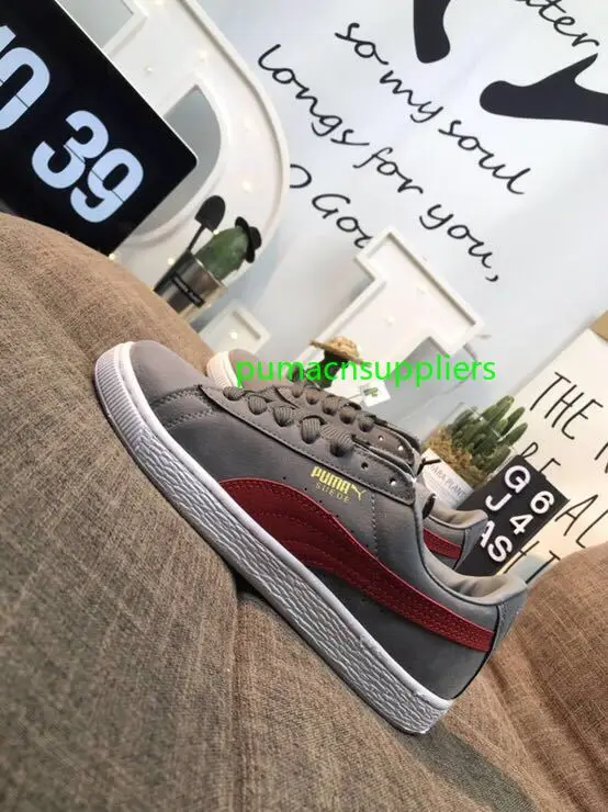 Бесплатная доставка Puma Мужская обувь воспроизведение классический кожаный