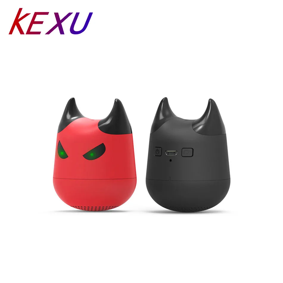 KEXU портативный Bluetooth 4 0 стерео беспроводной bluetooth-динамик мультяшный уличный