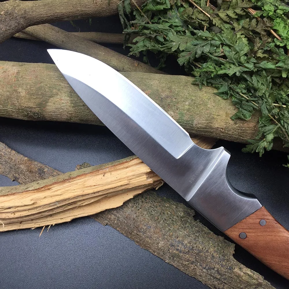 TONIFE HKT4002 NorthStar нож с фиксированным лезвием 3Cr13 лезвие с деревянной ручкой для охоты на открытом воздухе кемпинга выживания бушкрафт Деревообрабатывающие инструменты