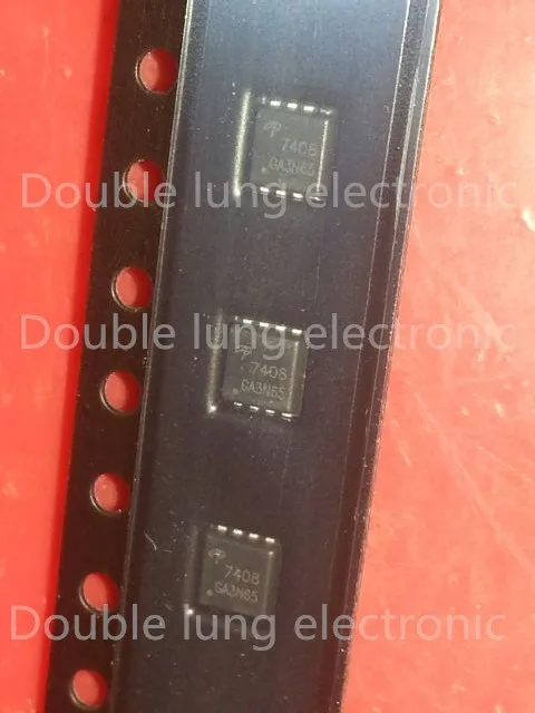 

100 шт./лот Оригинал AON7408L AON7408 7408 MOSFET N-CH 30В 10A 8DFN
