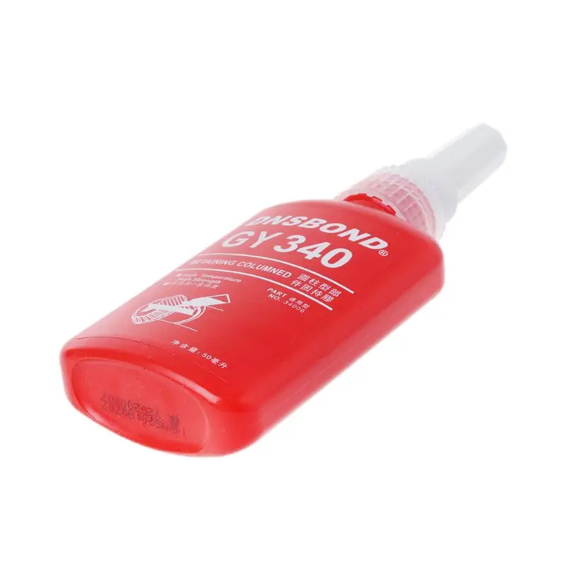 Высокопрочный герметик с резьбой GY340 быстросохнущее твердое уплотнение клейкая