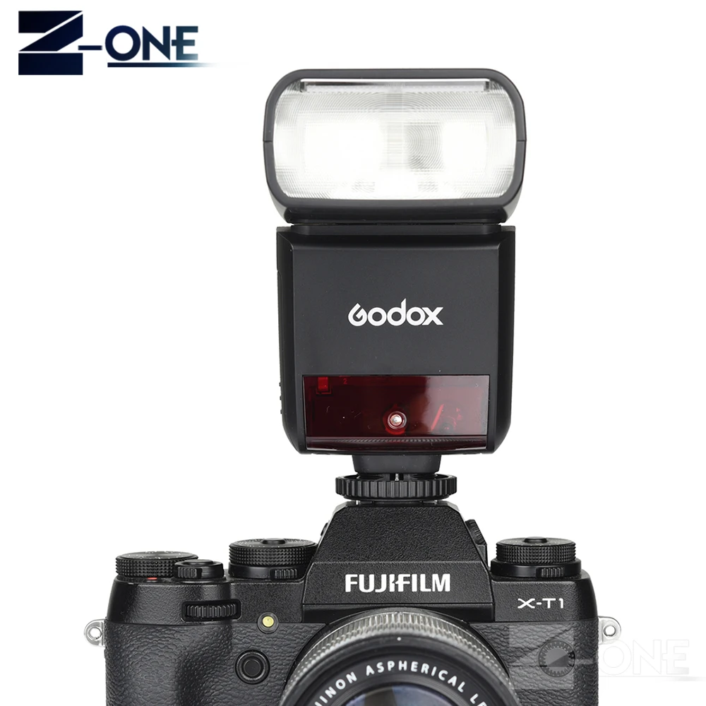 Вспышка Godox V350F Fuji TTL HSS 1/8000s Speedlite со встроенной литий ионной батареей 2000 мАч +