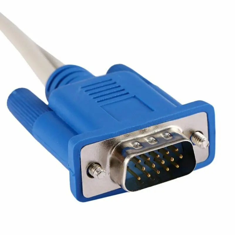 Прочный ПК/ноутбук VGA SVGA в S Video 3 RCA композитный AV ТВ выход конвертер Кабель|Кабели