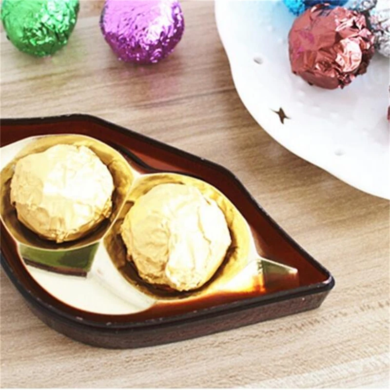 100 шт. конфеты посылка из фольги бумажная фотобумага квадратные обертки | Дом и