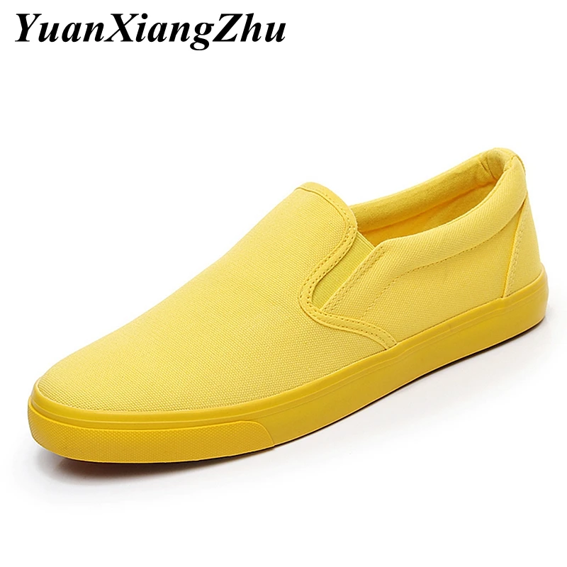 Женская полотняная обувь Лоферы без застежки на плоской подошве Повседневные