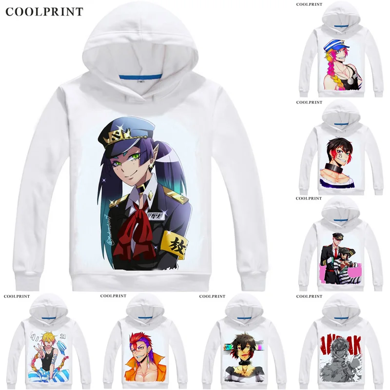 Толстовки Nanbaka с принтом цифр аниме худи в разных стилях милые мужские свитшоты