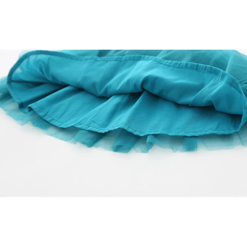 Летнее платье для девочек 1 года одежда маленьких пышные праздничные платья