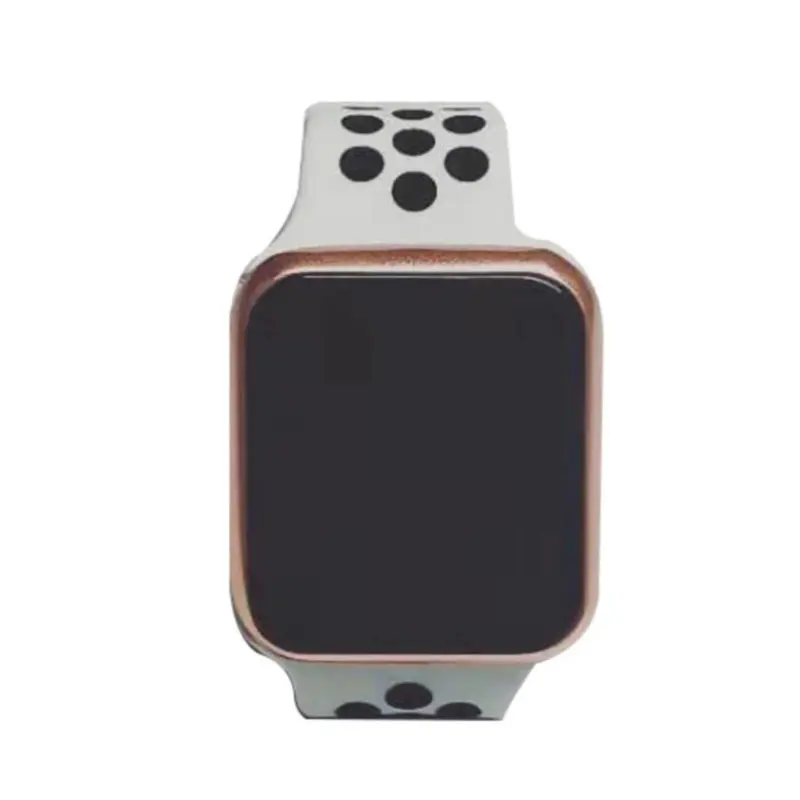 Black white 2 IP68 Водонепроницаемые F8 Bluetooth умные часы с монитором сердечного ритма Смарт-часы 1,3 дюймов экран расстояние шагов калории спортивные умные часы - Цвет: Black white 2