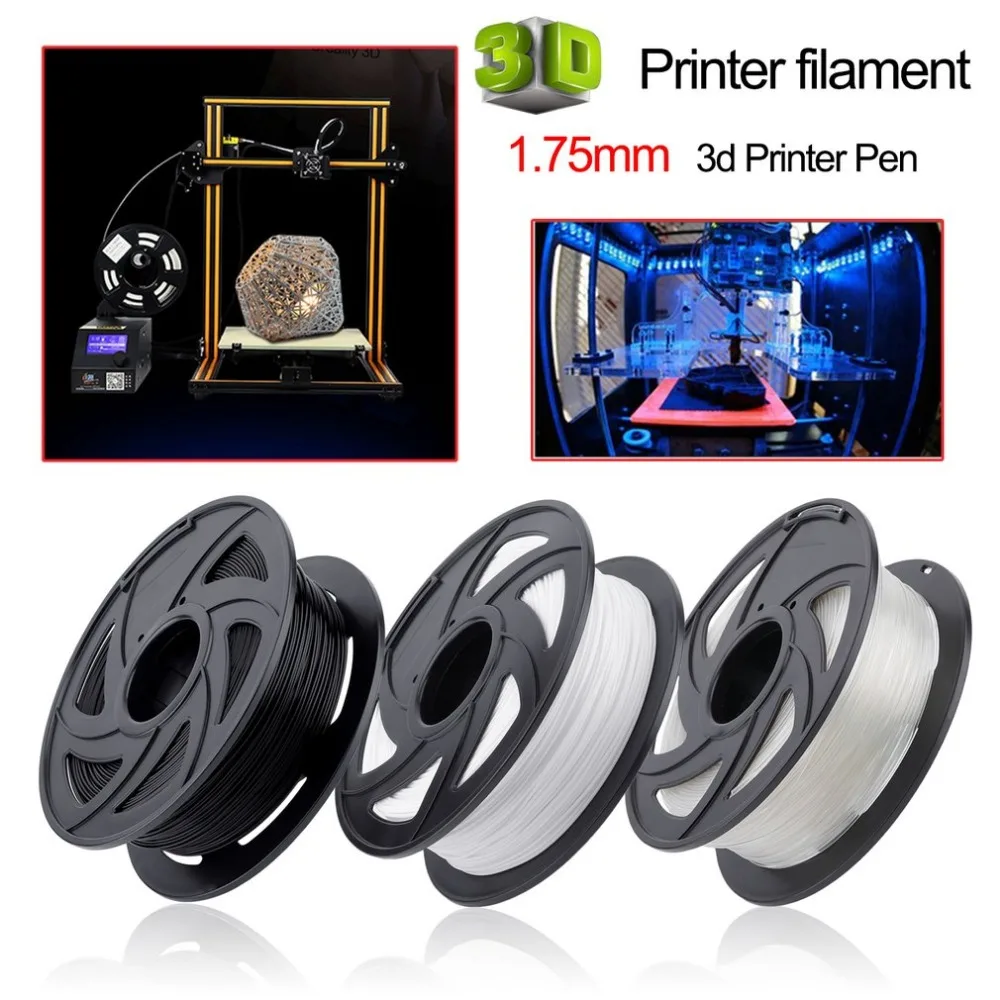 LA нить для 3d принтера 1,75 мм 1 кг 3D пластиковая нить 1,75 материалы для 3D печати принадлежности для 3d принтера Ручка нить аксессуар