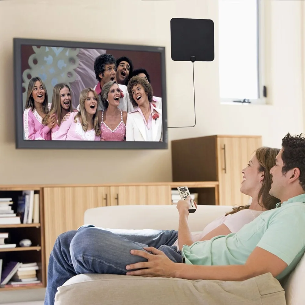 Внутренний Freeview TV Fox Surf цифровой ТВ радиус лиса Антенна UHF VHF HDTV ATSC DVB-T DVB-T2 приемник