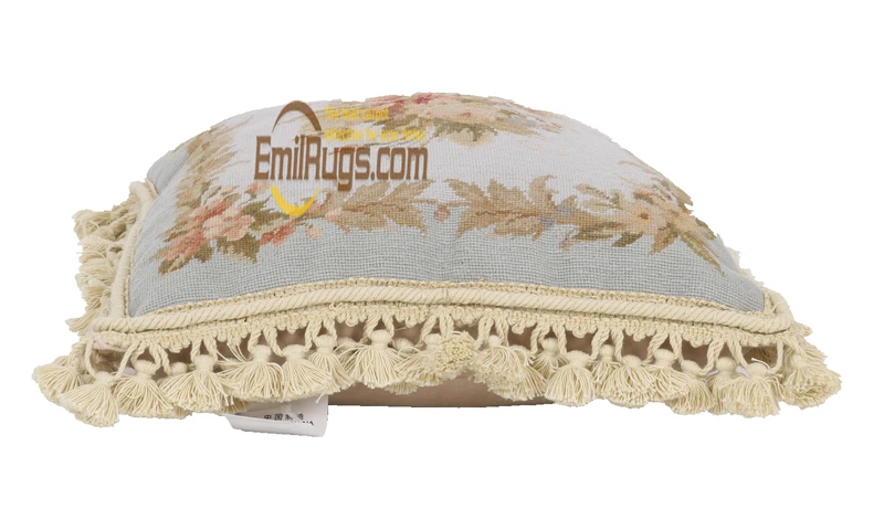 Wool French Needlepoint Cushion Outside Seat Cushions For Chairs Indoor Cushions For Loveseat gc165neecusyg28