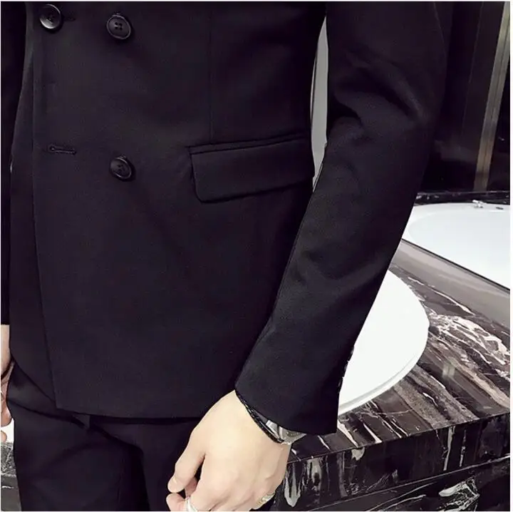 YWMS-60 мужские синие свадебные костюмы синий Королевский мужской костюм 2018