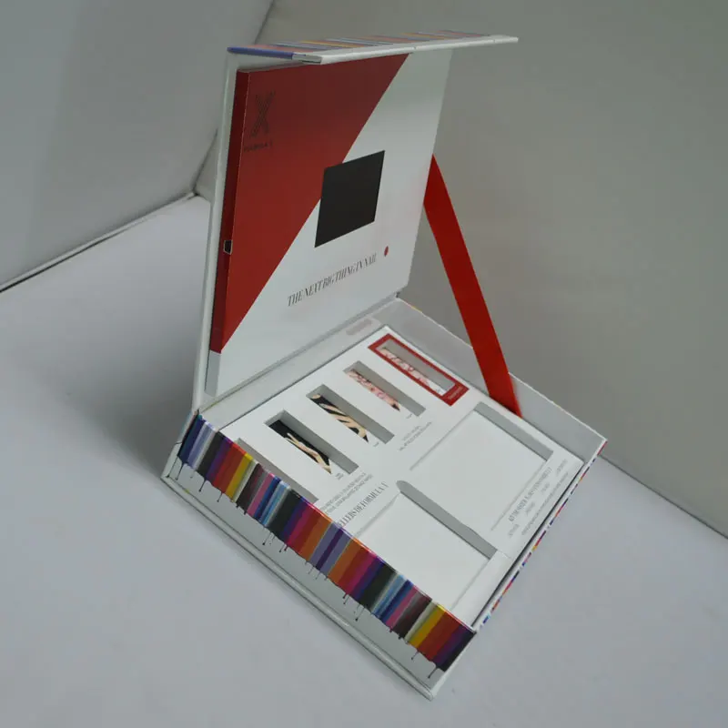 ЖК Видео поздравительная коробка карточка образец заказ случайный стиль зависит