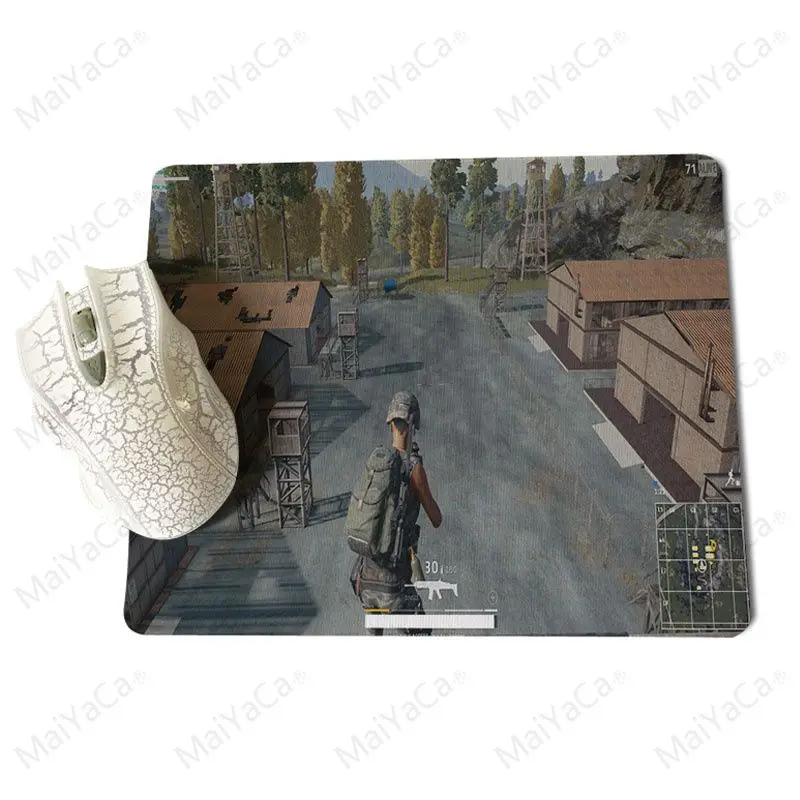 No Lock Edge18x22cm MaiYaCa PUBG игровая карта комфорт Мышь коврик игровой Мышь pad Размеры для 180*220 200*250 250*290 дизайн Мышь Pad - Цвет: No Lock Edge18x22cm