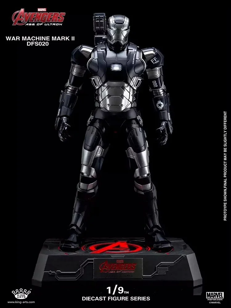 Marvel Avengers War Machine MK2 металл и АБС Пластик Защита безопасности коллекции людей