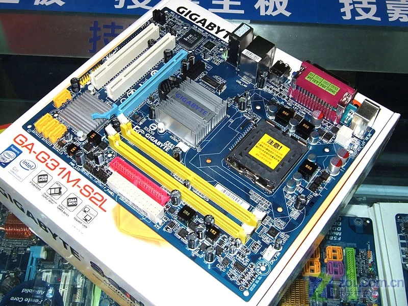 GIGABYTE GA-G31M-S2L настольная материнская плата G31 Socket LGA 775 для Core 2 DDR2 4G Micro ATX оригинальная материнская плата G31M-S2L