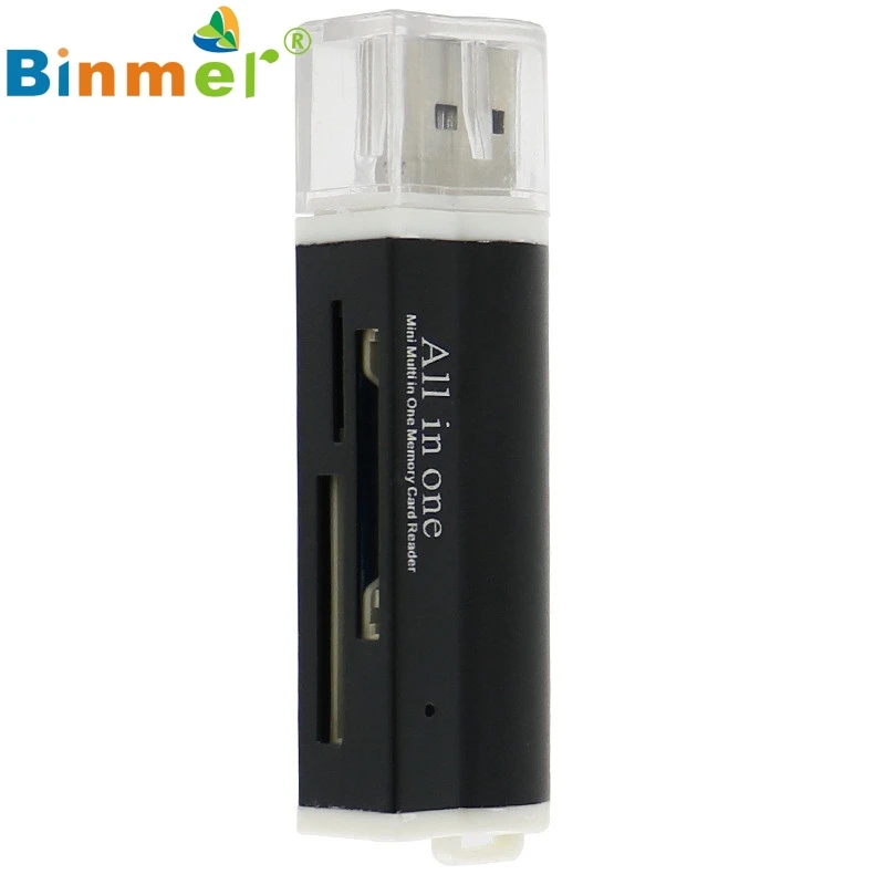 Прекрасный подарок новый для Micro SD SDHC TF M2 MMC MS PRO DUO все в 1 USB 2 0 Мульти устройство