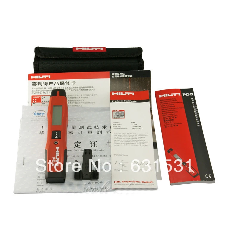 Новый лазерный дальномер Hilti PD5 70 м | Инструменты