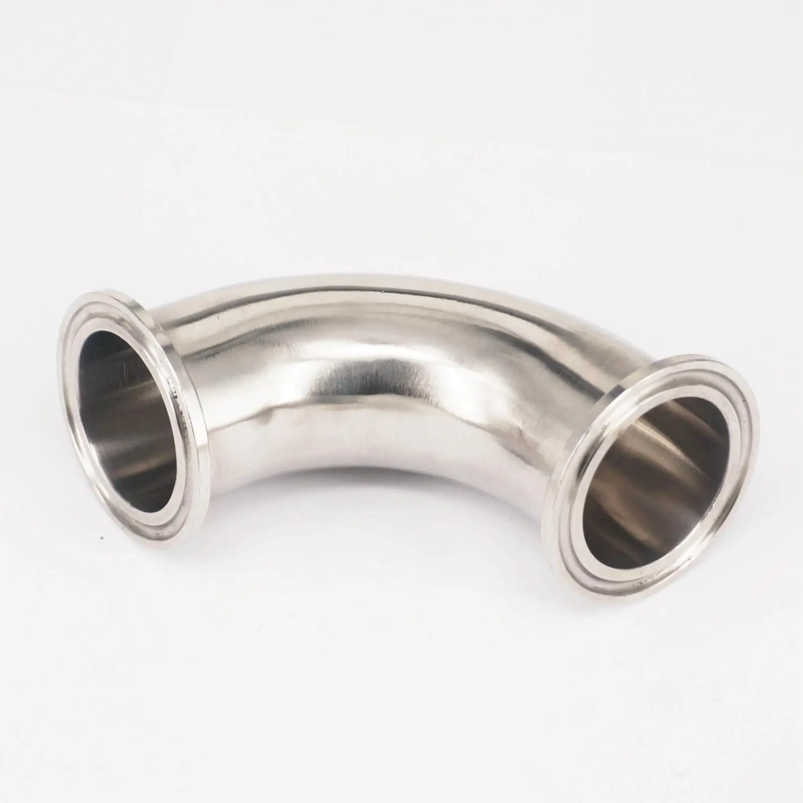 38 мм O/D Tri Clamp 1 5 &quot304 санитарный наконечник из нержавеющей стали 90-градусный
