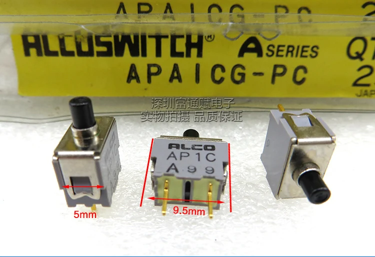 Import ALCO ALCOSWITCH micro reset button switch APA1CG-PC | Обустройство дома