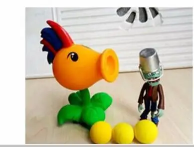 26 стилей новая популярная игра PVZ Растения против Зомби Peashooter ПВХ фигурка модель игрушки 10 см Растения против Зомби игрушки - Цвет: 3