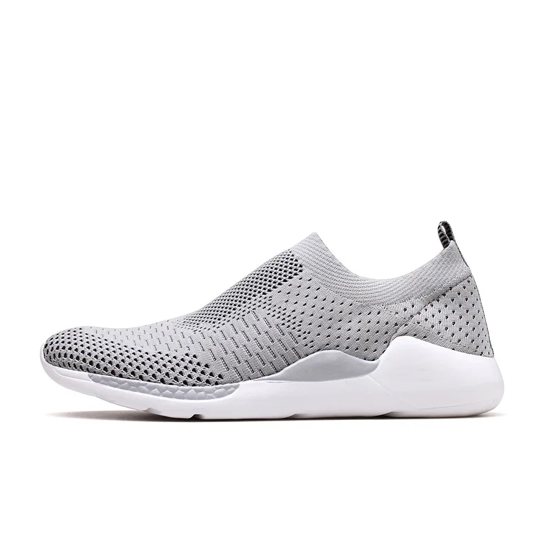 Мужские дышащие Сникеры из дышащей ткани Легкая удобная повседневная обувь