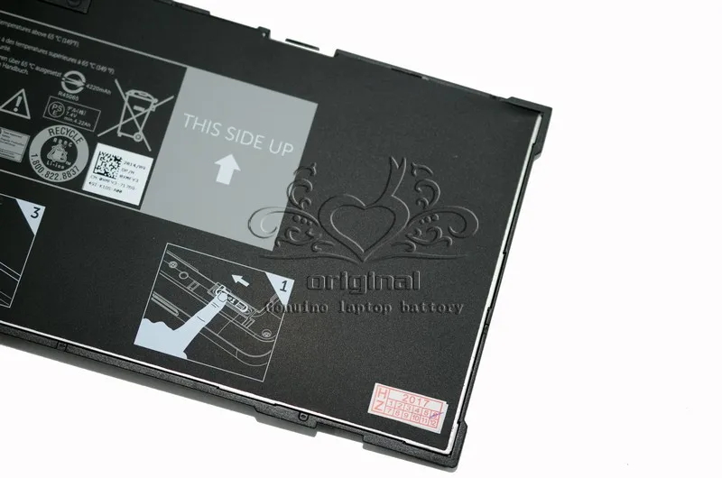 Оригинальный аккумулятор JIGU для ноутбука 312 1453 451 BBGS blin 9MGCD VYP88 XMFY3 XRXMG DELL Venue 11 Pro