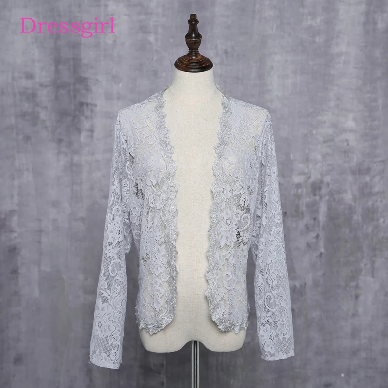 Hot Sale Wedding Shawl Lace Jacket Coat Long Sleeves | Свадьбы и торжества
