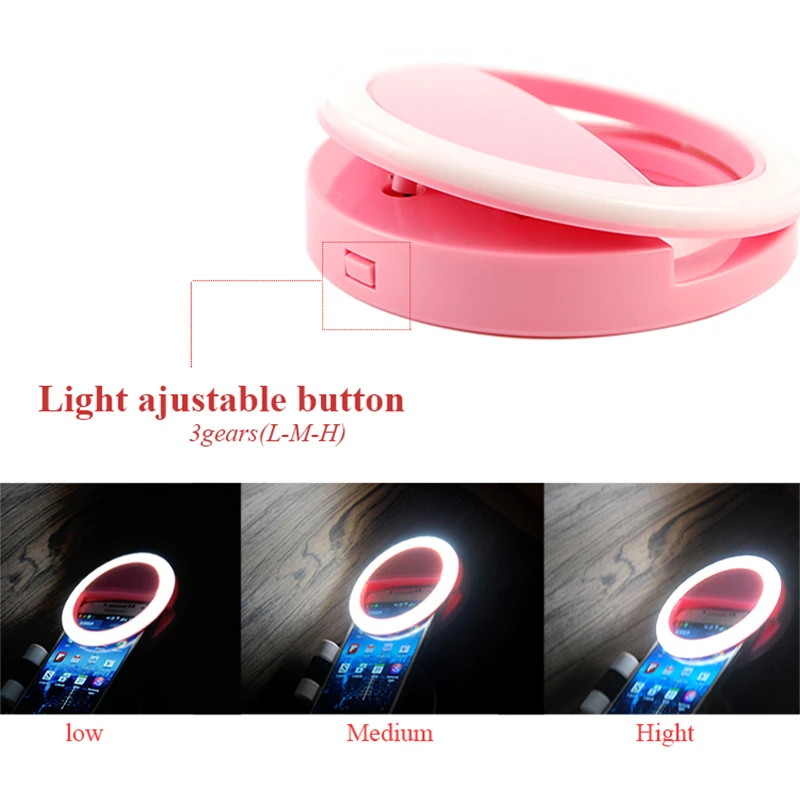 Светодиодная лампа для селфи светящаяся кольцевая селфи|flash selfie|selfie flashselfie light |