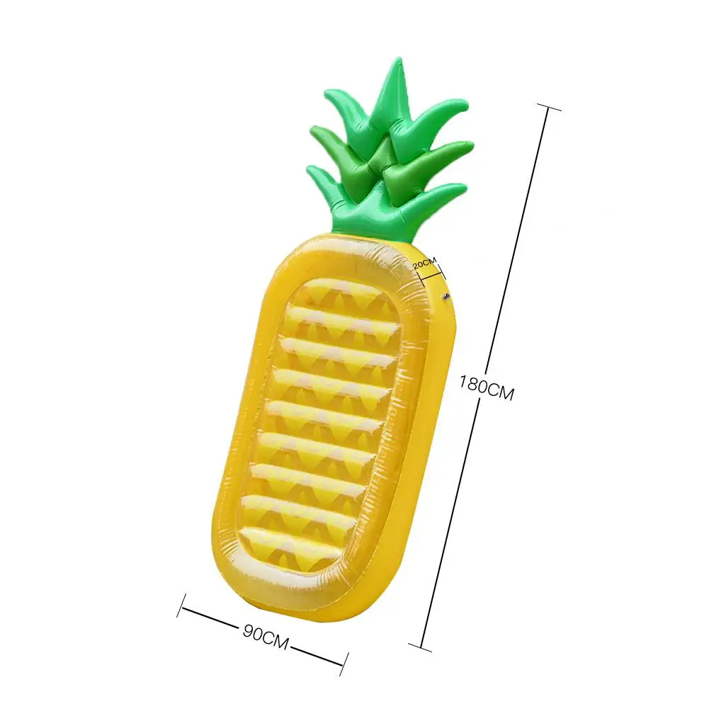 Mounchain Inflatable Lake River Water Float Giant Tropical Pineapple Raft Lounge Chair for Swimming Pool | Спорт и развлечения