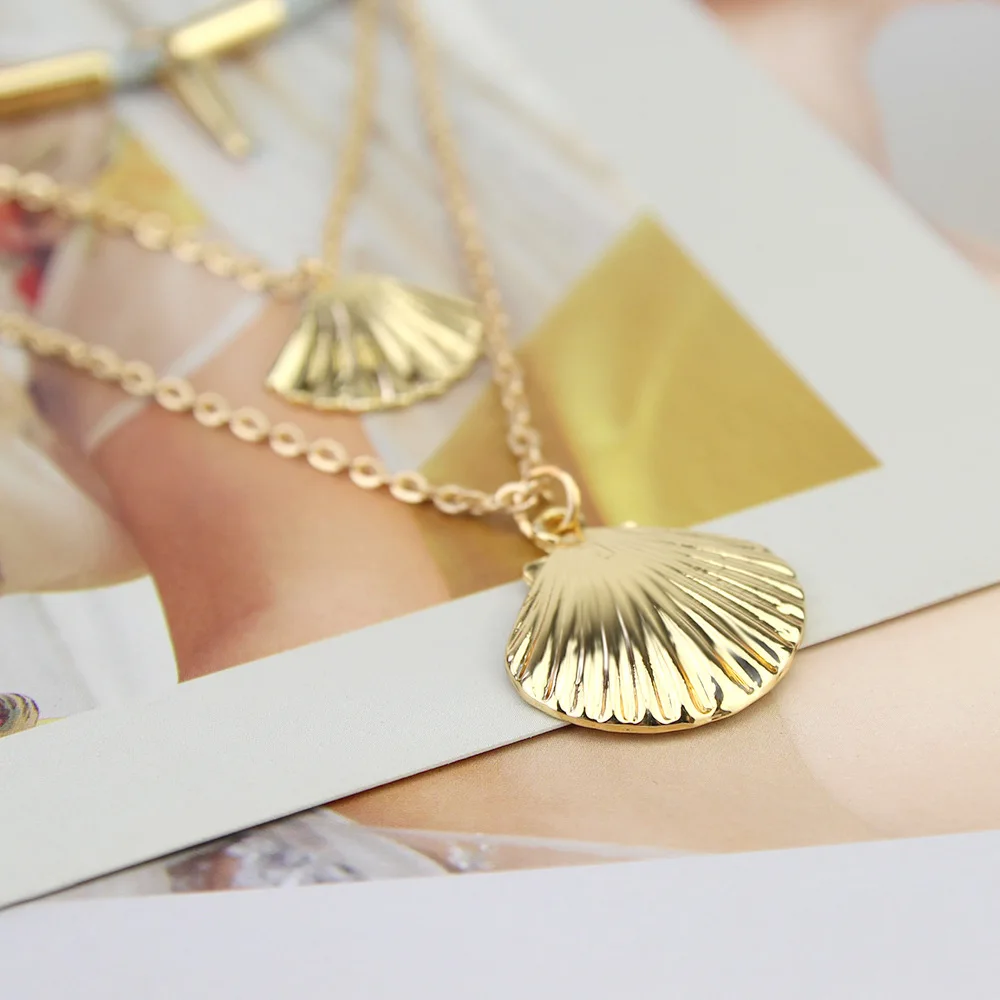 Женское Ожерелье-чокер TOUCHEART золотое ожерелье-чокер с подвеской в виде ракушек 2019