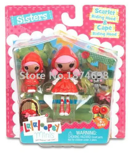 Новые игрушки Мини Lalaloopsy куклы Коллекция Фигурки Куклы для девочек Дети Рождественские подарки - Цвет: Темно-синий