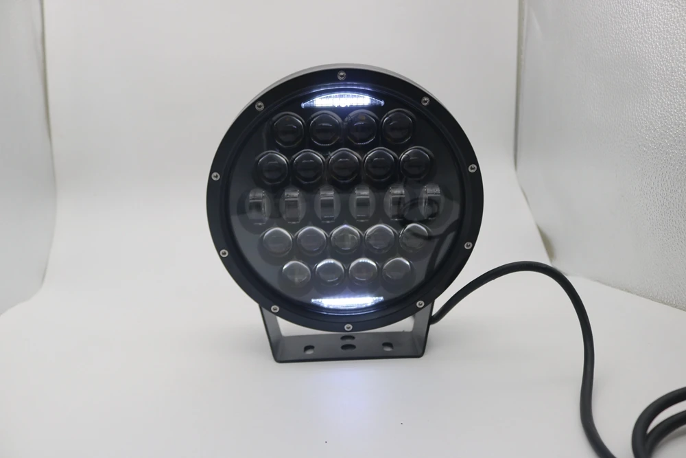 Автомобильные аксессуары Супер яркий 9 дюймов 300W светодиодный рабочий светильник ближнего и дальнего DRL Вождения по бездорожью Грузовик внедорожник Лодка Авто светодиодные лампы 12 В круглый 2 шт