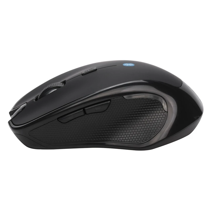 Беспроводная мышь Bluetooth 3,0 6D 1600 точек/дюйм для ПК оптическая игровая мышь без батареи черный пластик