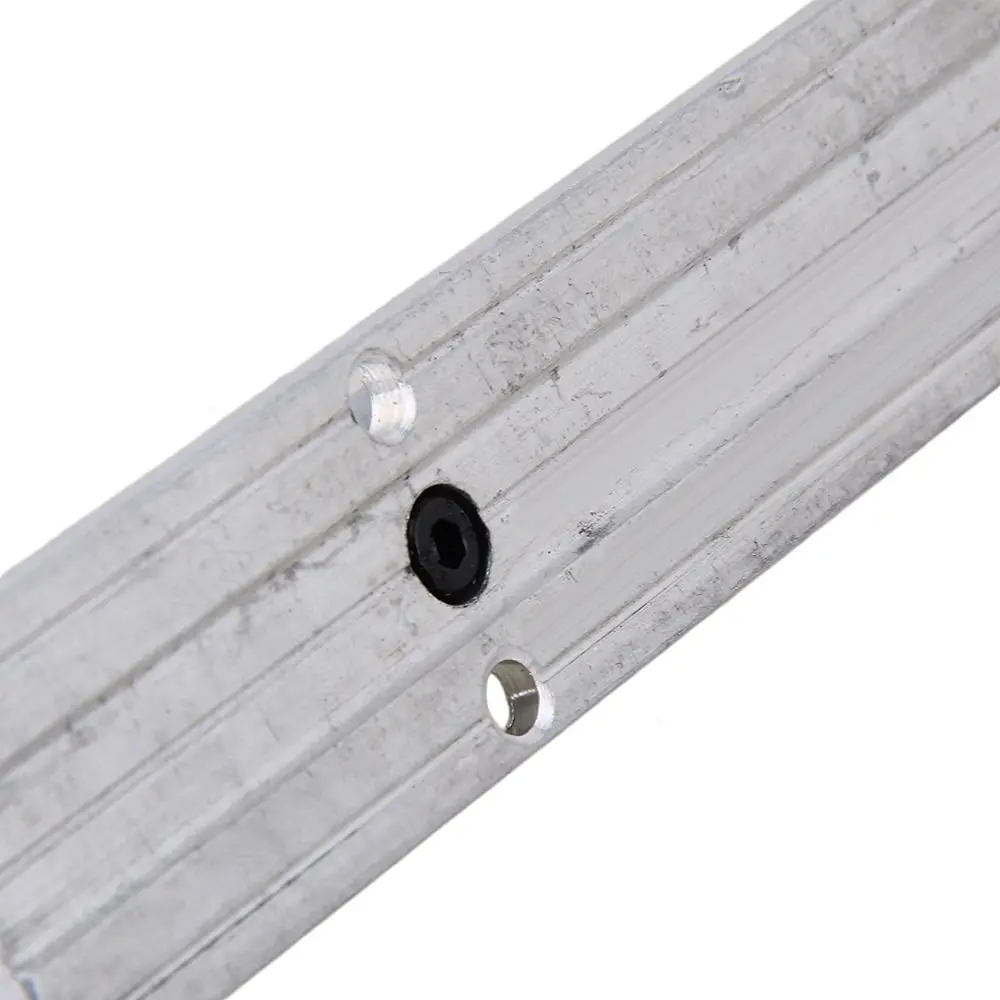 Серебряный Открытый роликовый подшипник скользящий блок и L500 мм SBR12 Линейная