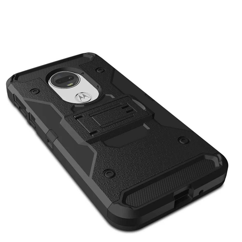 Для Motorola Moto G7 Power/G7 выше XT1955/G7 Play Heavy Armor чехол с зажимом для ремня противоударный LG