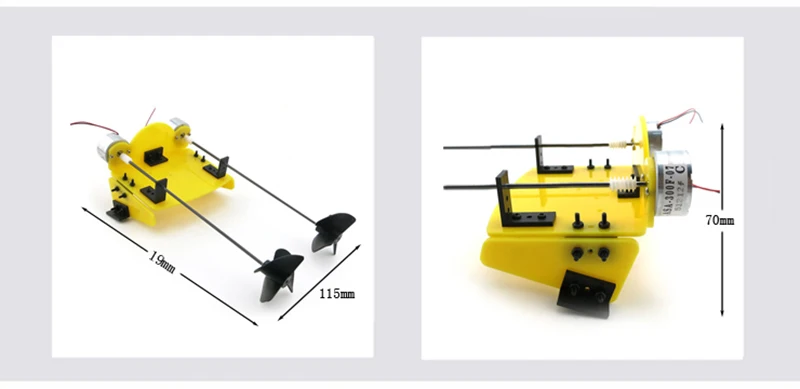 Электрическая лодка/DIY научно техническая продукция/набор кораблей для сборки