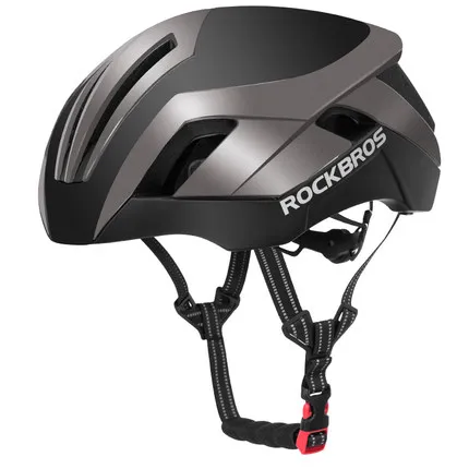 Grey ROCKBROS 3 в 1 pc+ EPS спортивные шлемы Светоотражающие пневматические шоссейные велосипедные шлемы защитные цельно формованные велосипедные шлемы - Цвет: Grey