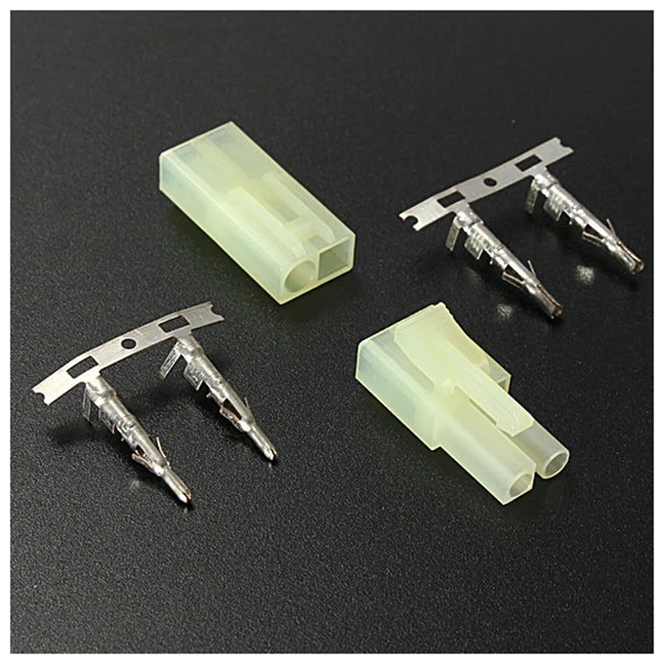 1 комплект Tamiya металлический контактный разъем адаптер литий полимерных
