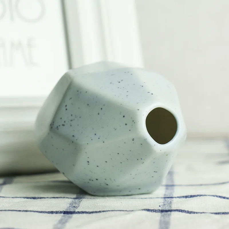 Ceramic Vase Flower Bottle Modern Simple Hydroponic Container Porcelain Artificial Vases Office Wedding Home Decoration | Дом и сад