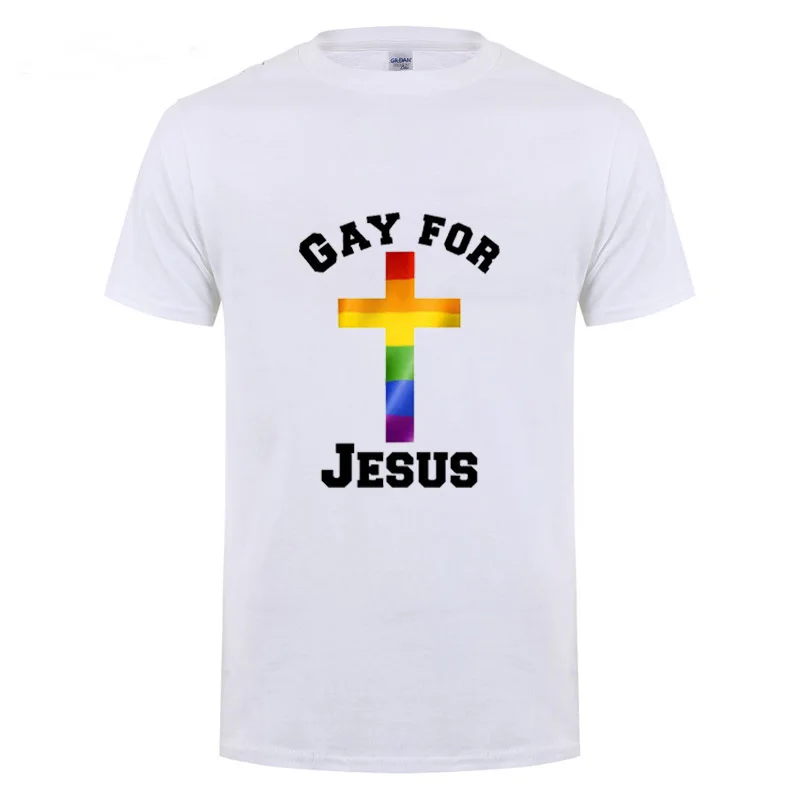 Футболка с надписью Gay for Jesus забавная футболка в стиле ретро religion Christ joke bible