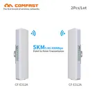 2шт 5,8G 300mbps Открытый CPE беспроводной мост и Wi-Fi ретранслятор усилитель Точка к точке wifi передача 3 км Nanostation маршрутизатор