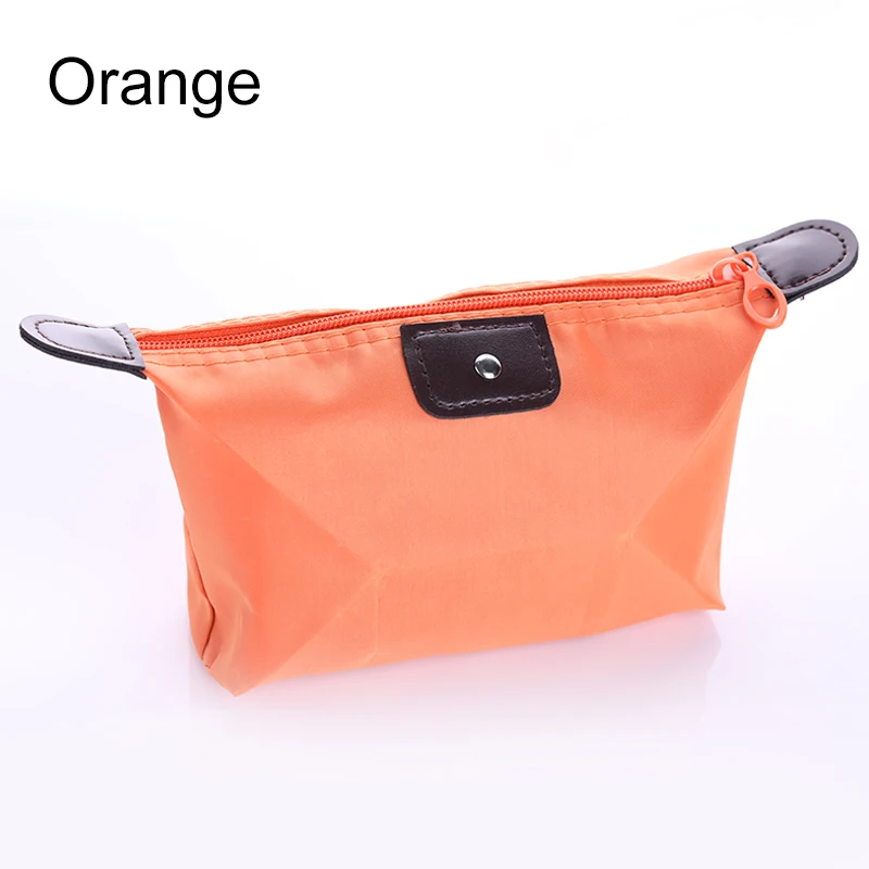 Складная косметичка для макияжа конфетный цвет ногтей Форма пельменей