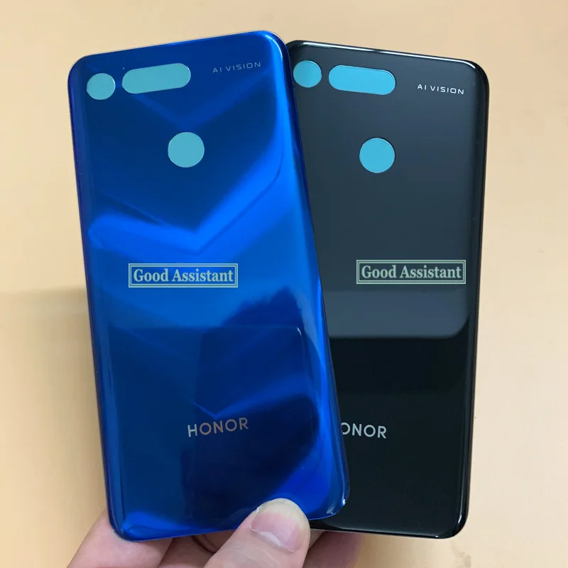 Оригинальный 6 4 дюймовый новый для Huawei Honor V20 / View 20 Стеклянная Крышка батарейного